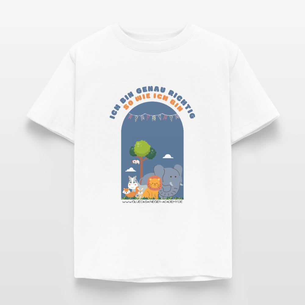 Kinder Shirt - Ich bin... - white