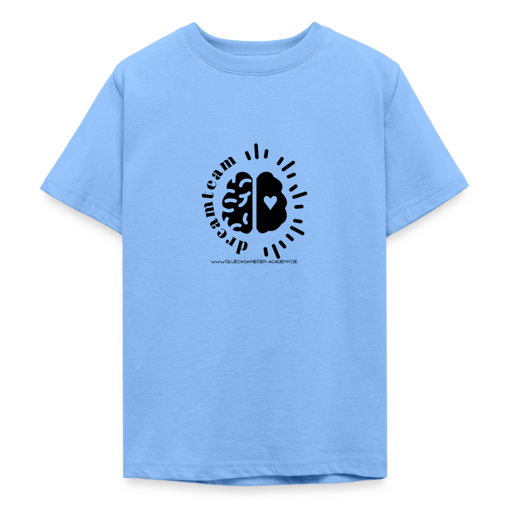 t-Shirt für Teens- Dreamteam - sky blue