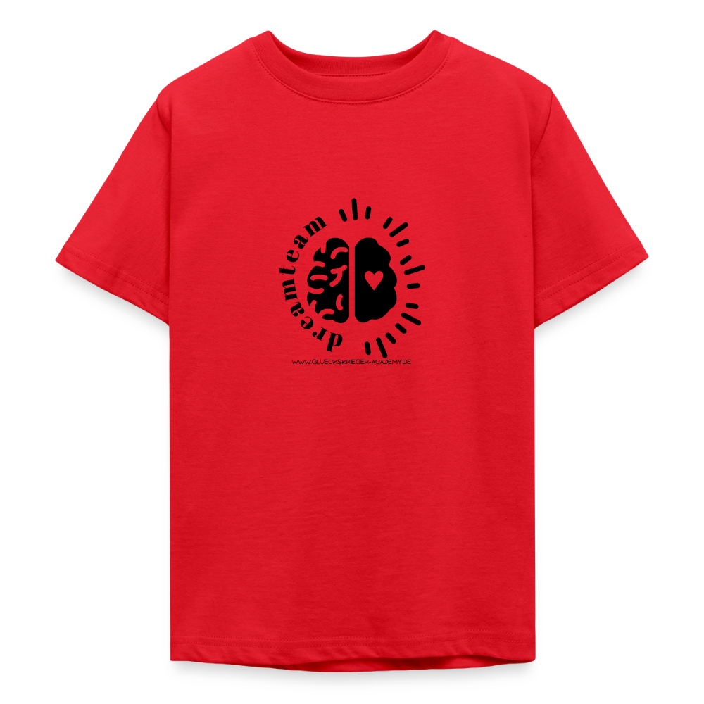 t-Shirt für Teens- Dreamteam - red