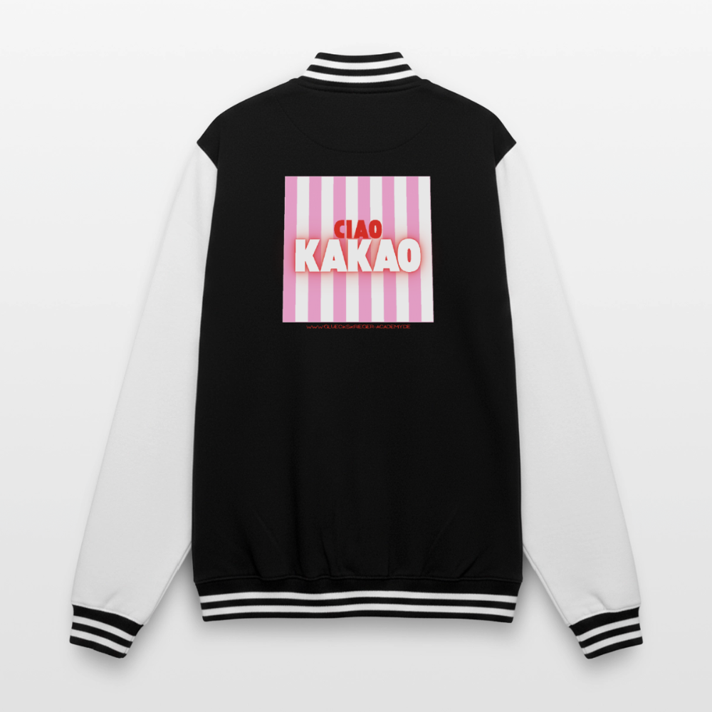 College Jacke –Ciao Kakao - black/white