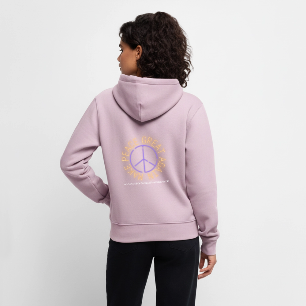 Damen Hoodies – Peace - dusky pink