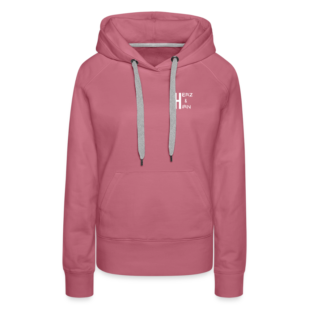 Damen Hoodies – Dreamteam - mauve