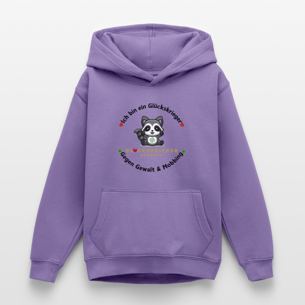 Teen Glückskrieger Hoodie – Wärme & Stärke für jeden Tag - lavender