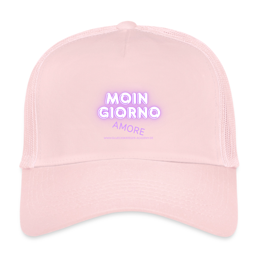 Kids’ Trucker Cap-Moin - pale pink