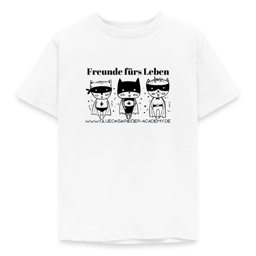 Kinder Shirt - Freunde fürs Leben - white