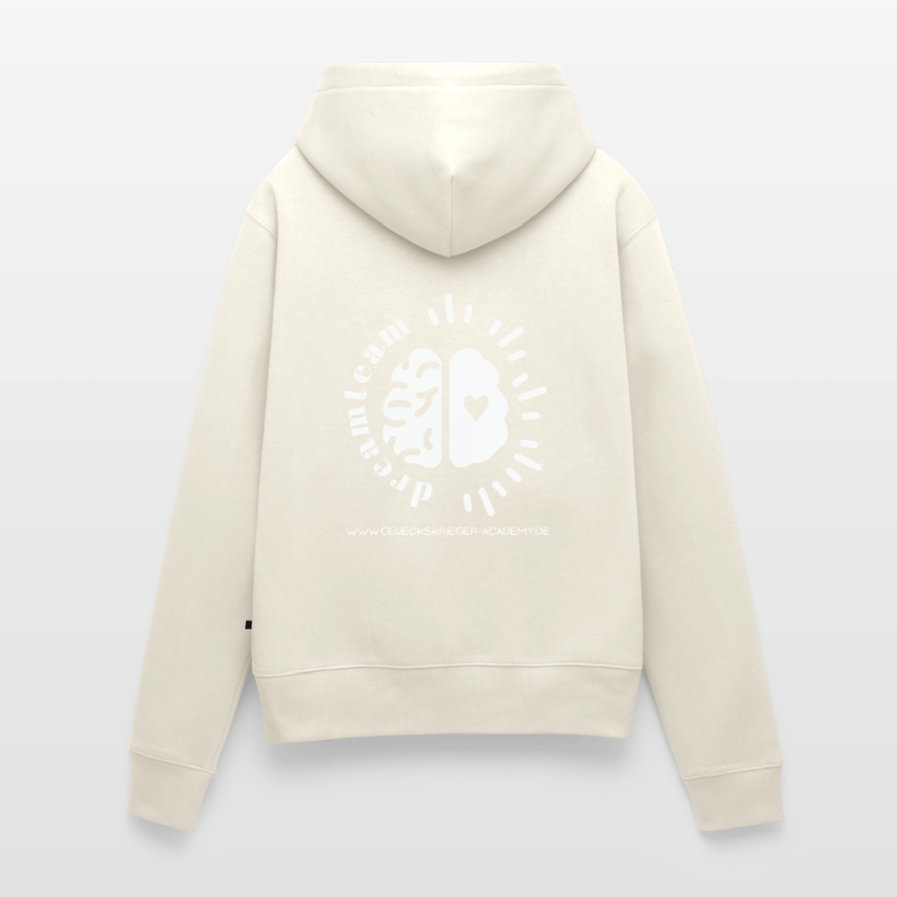 Damen Hoodies – Dreamteam - off white