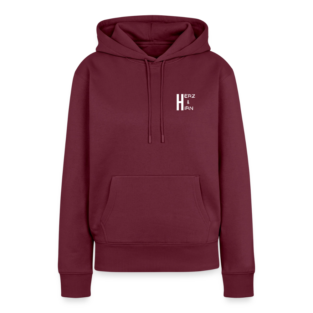 Damen Hoodies – Dreamteam - burgundy