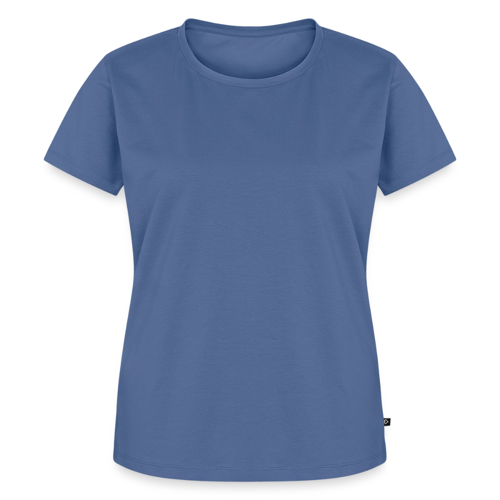 Damen Shirt 2-Moin - stone blue