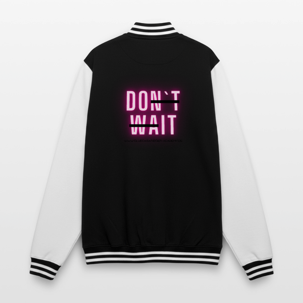 College Jacke –Do it - black/white