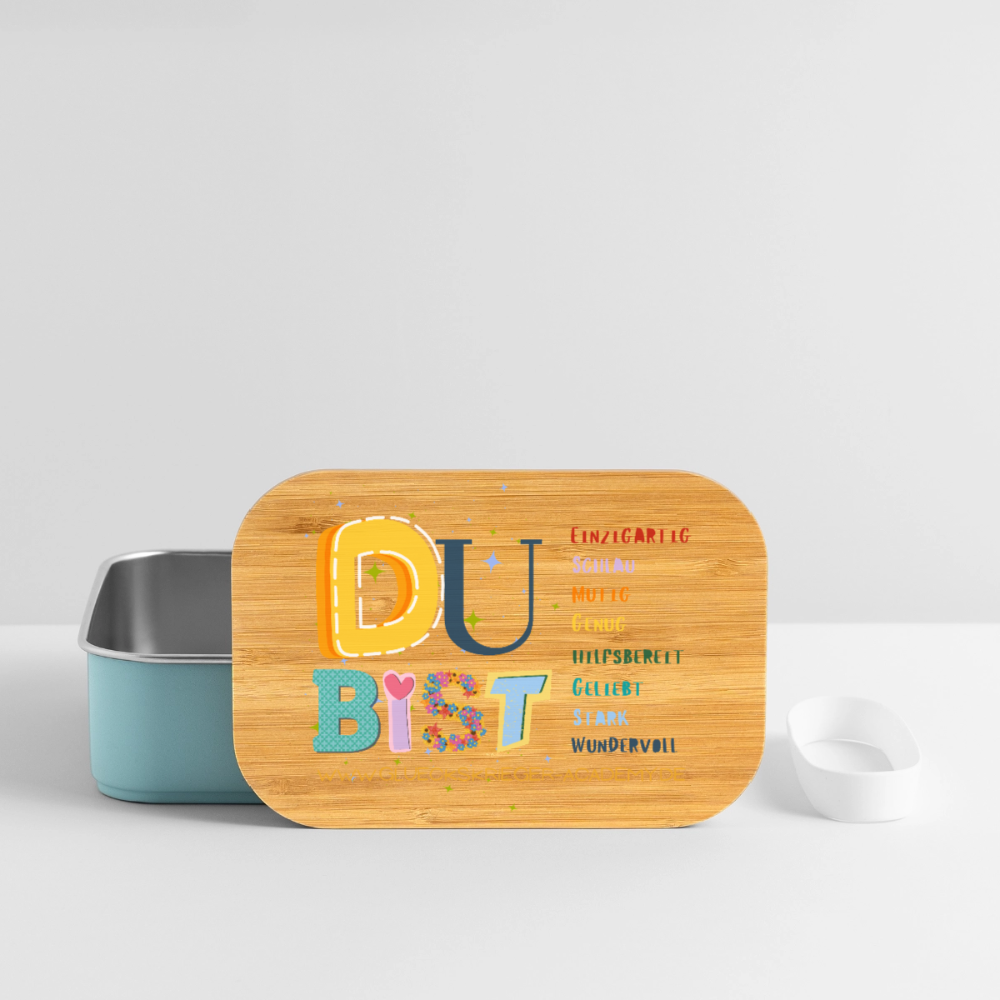 Kinder Lunchbox – Mut & Selbstvertrauen für jeden Tag - light blue