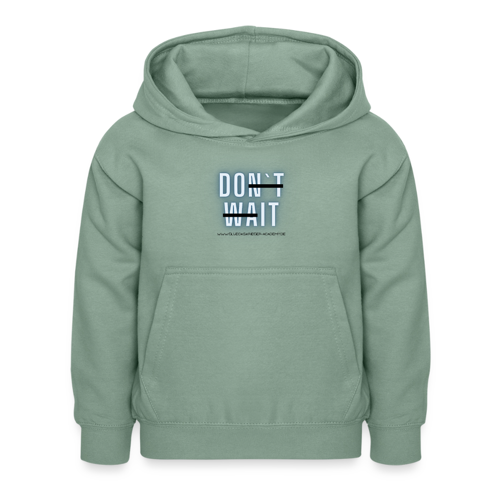 Glückskrieger Hoodie – Do it - steel green