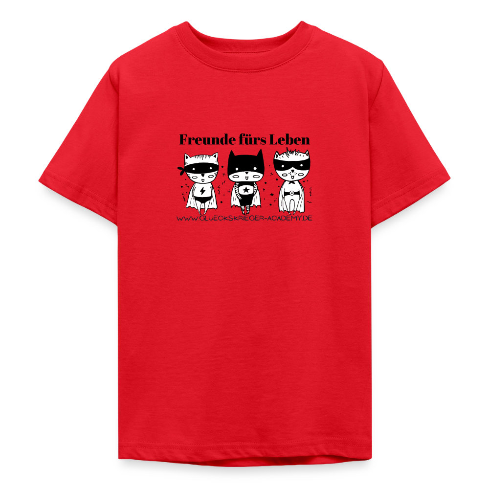 T-Shirt für Kids- Freunde fürs Leben - red