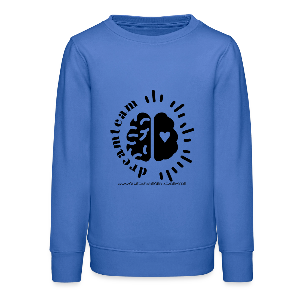 Glückskrieger Teens Pullover – dreamteam - carolina blue