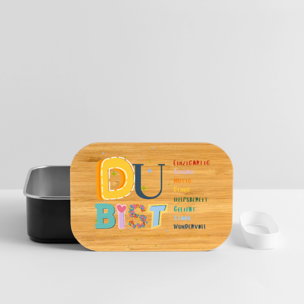Kinder Lunchbox – Mut & Selbstvertrauen für jeden Tag - black