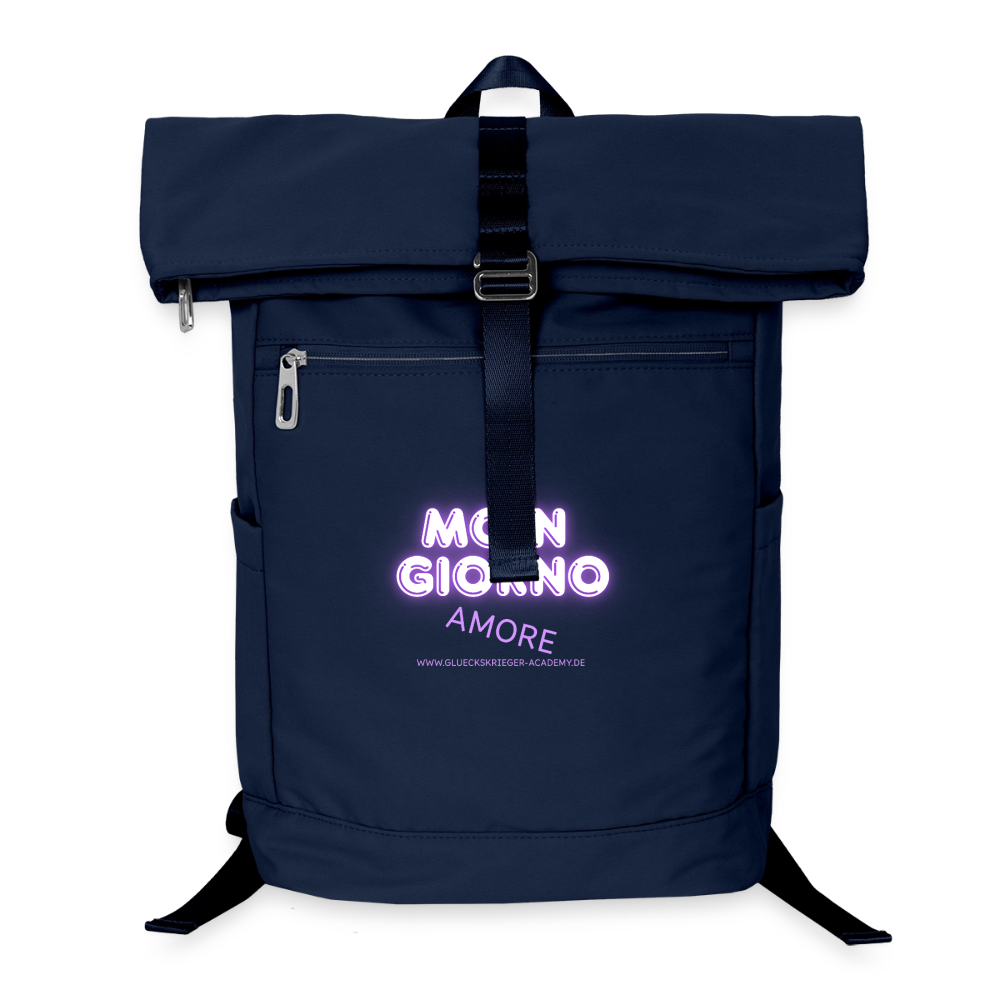 Glückskrieger Premium Rucksack-Moin - navy