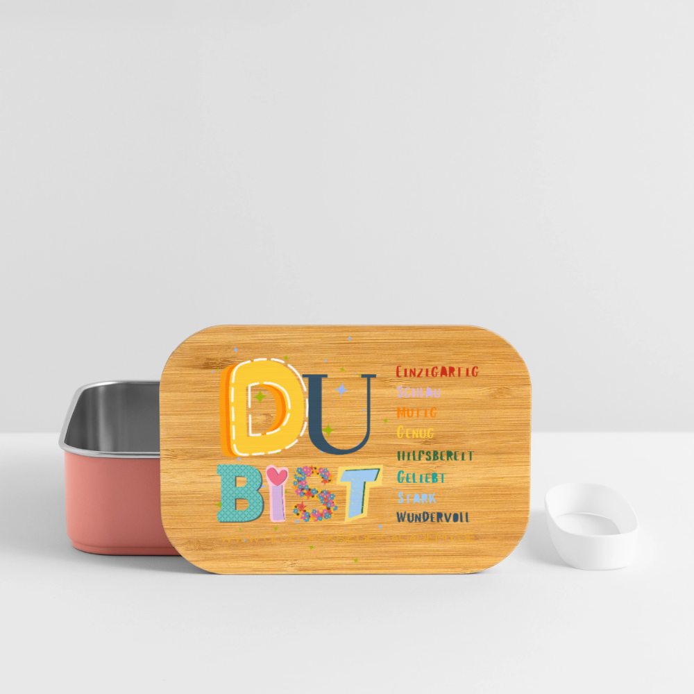Kinder Lunchbox – Mut & Selbstvertrauen für jeden Tag - light pink