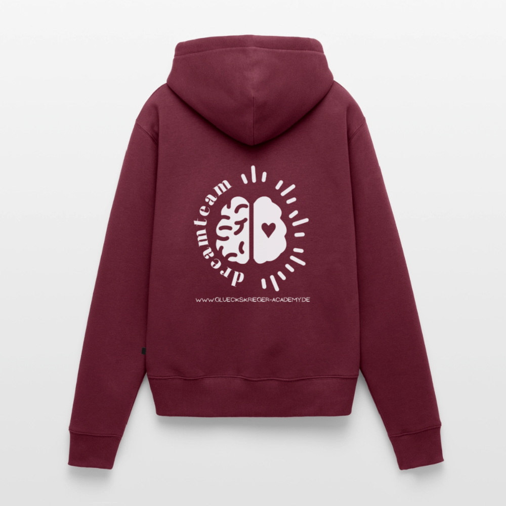 Damen Hoodies – Dreamteam - burgundy