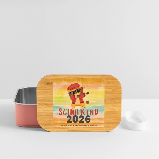 Kinder Lunchbox – Mut & Selbstvertrauen für jeden Tag - light pink