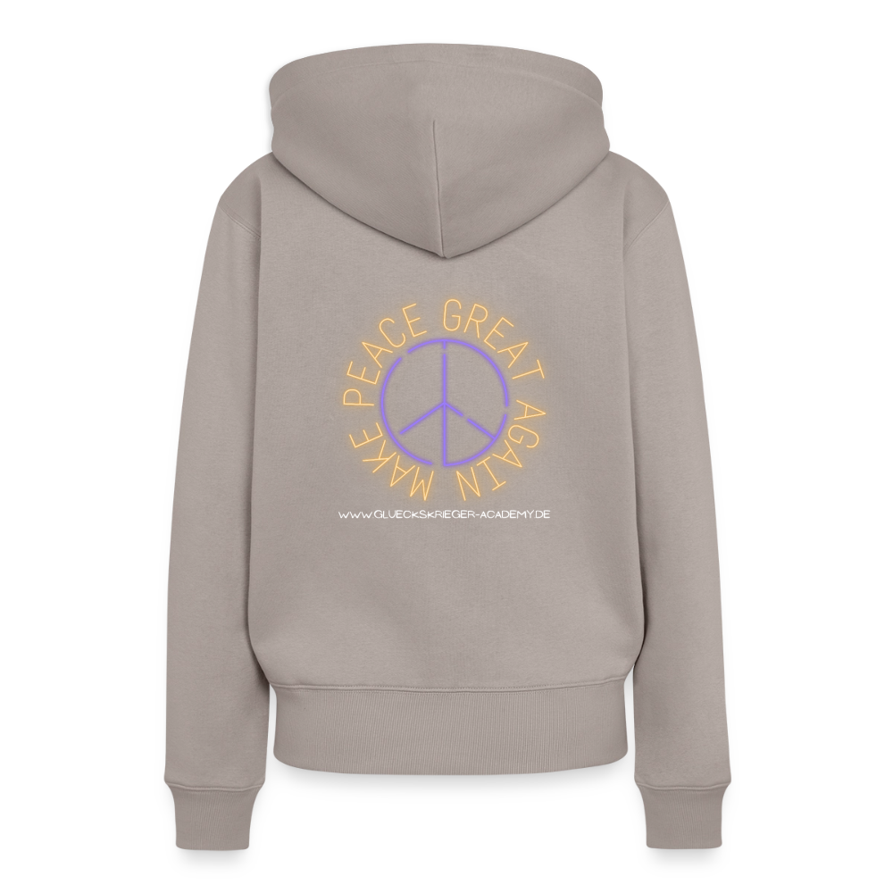 Damen Hoodies – Peace - taupe