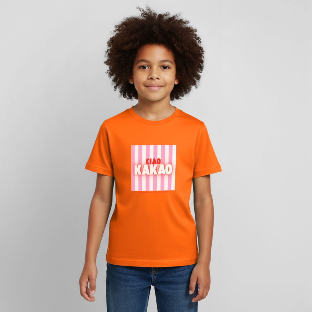 Kinder Shirt - Ciao Kakao - orange