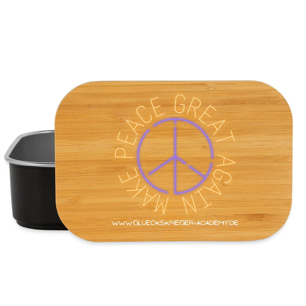 Kinder Lunchbox – Peace - black