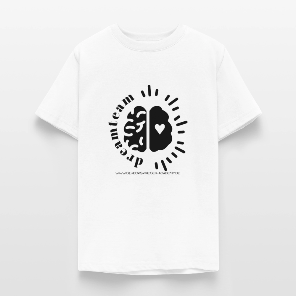 T-Shirt für Teens- dreamteam - white