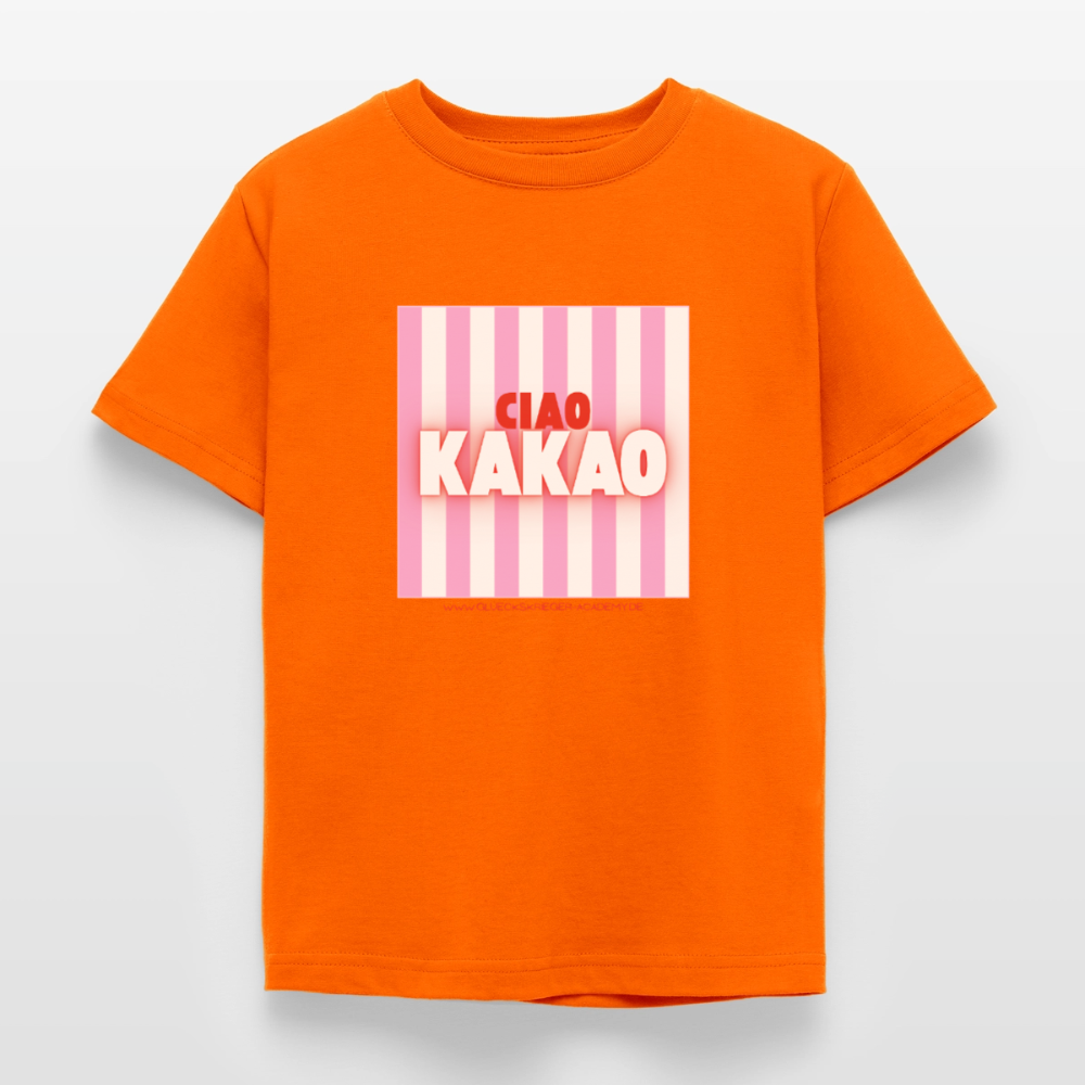Kinder Shirt - Ciao Kakao - orange