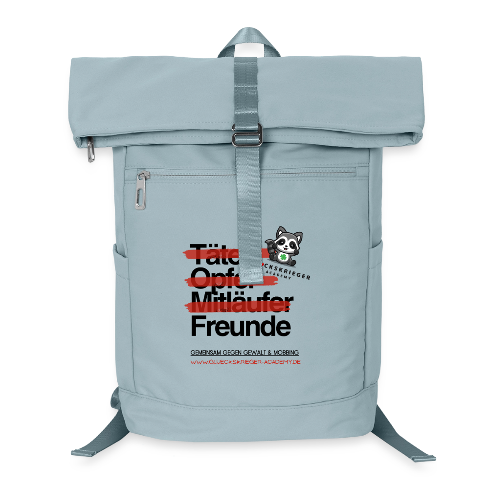 Glückskrieger Premium Rucksack - ice blue