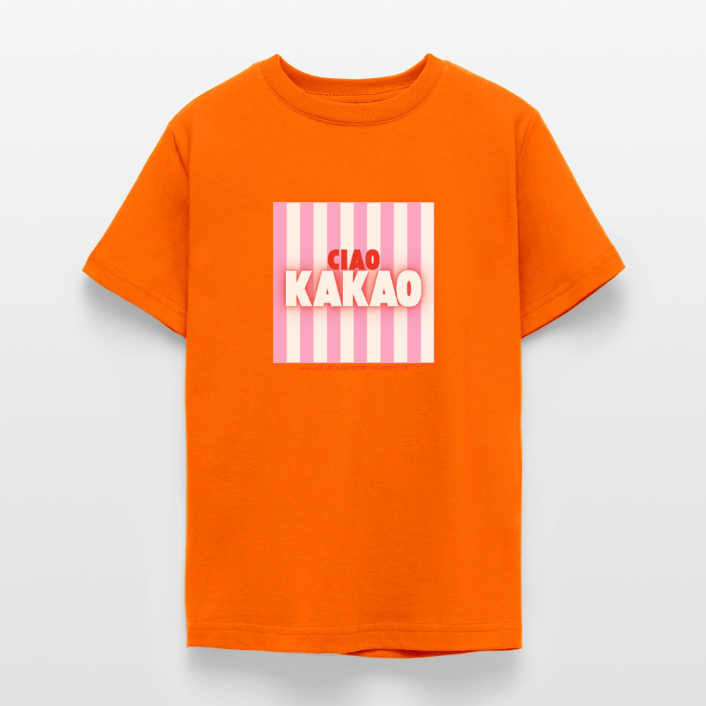 T-Shirt für Teens- Ciao Kakao - orange