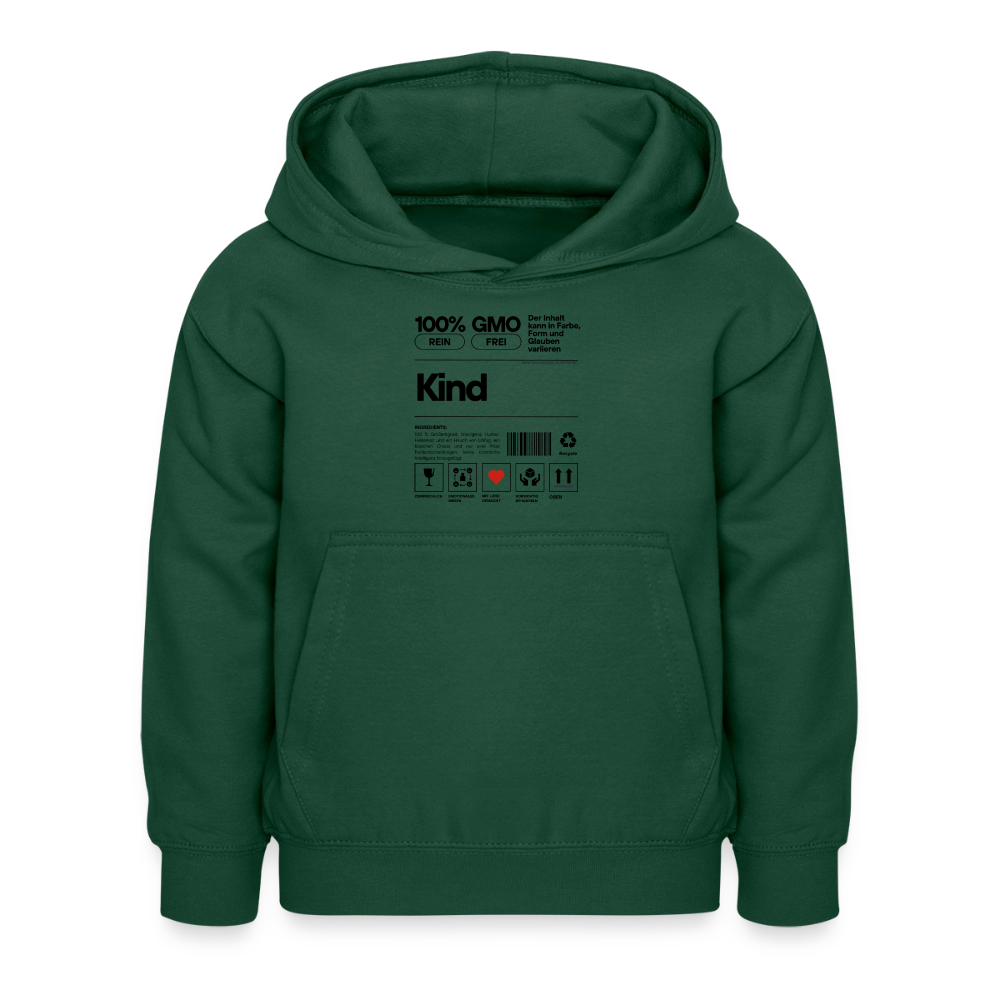 Glückskrieger Hoodie – Stark & Mutig - bottle green
