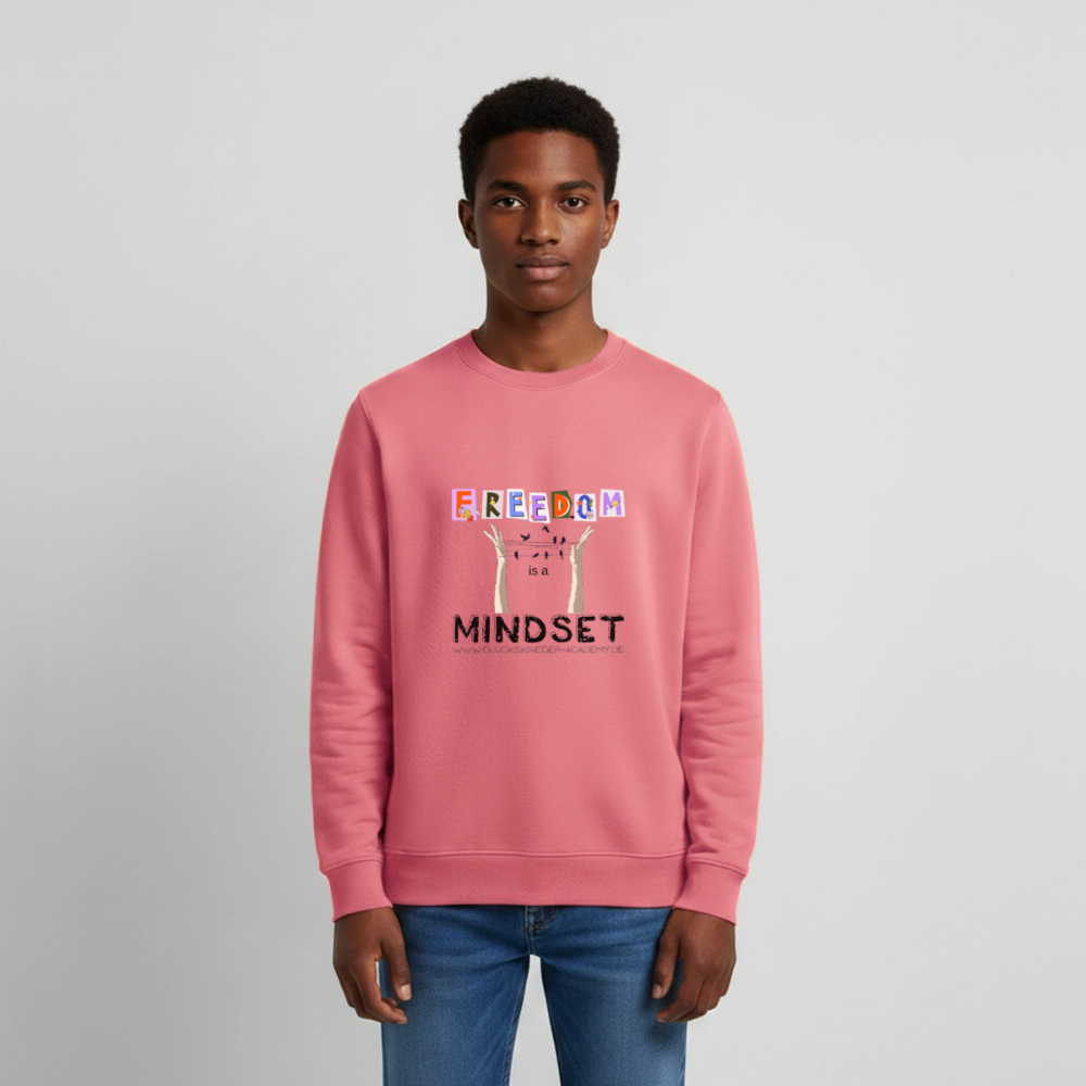Glückskrieger Teens Pullover – Freedom - pink joy 