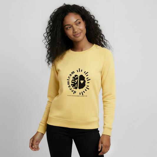 Glückskrieger Teens Pullover – dreamteam - viva yellow 