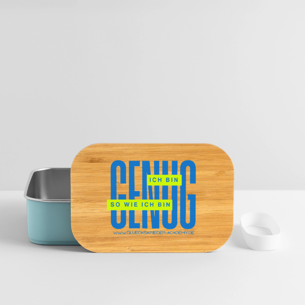 Kinder Lunchbox – Genug - light blue