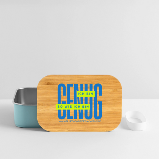 Kinder Lunchbox – Genug - light blue