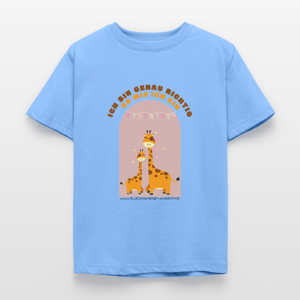 Kinder Shirt - Ich bin... - sky blue