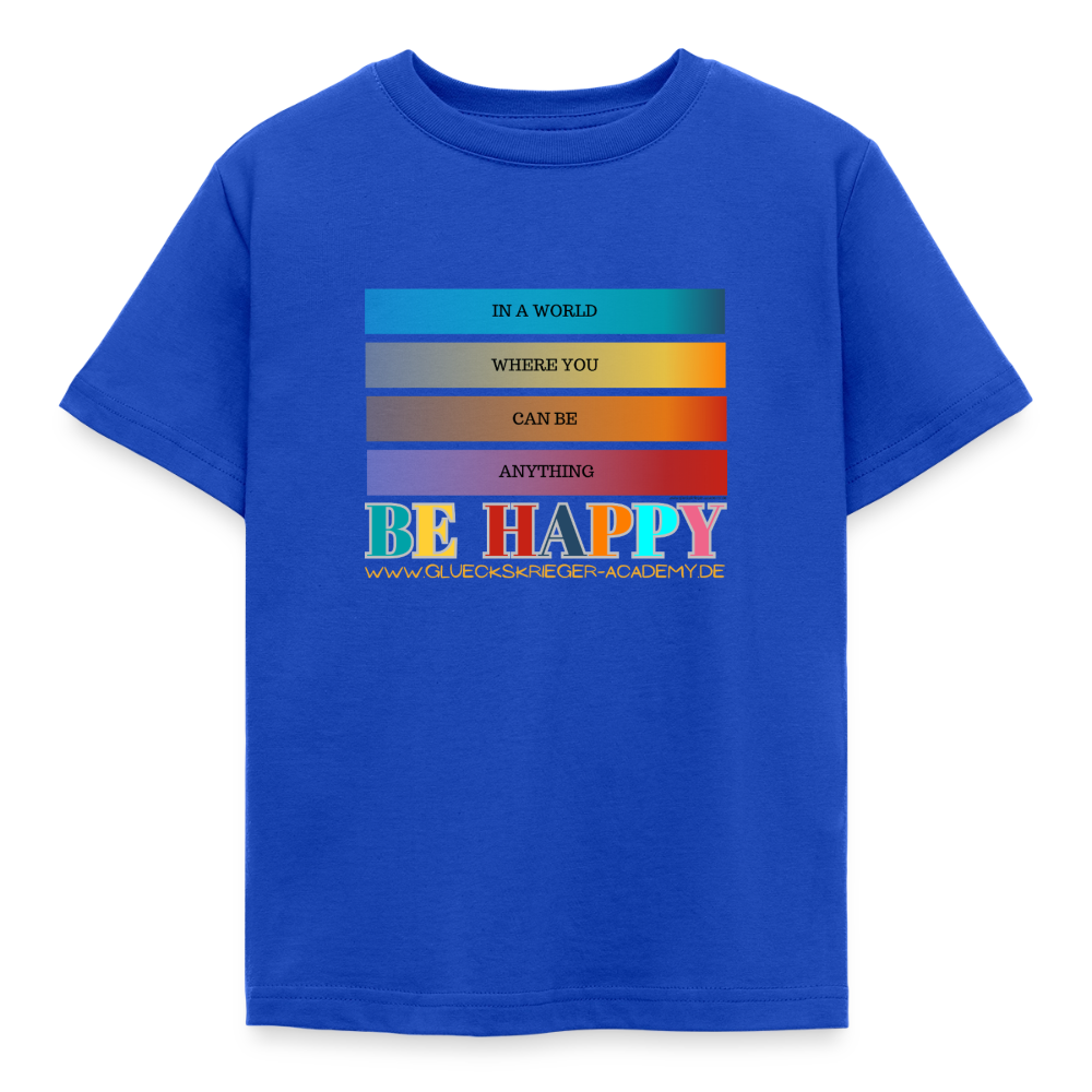 Kinder Shirt - Freunde fürs Leben - royal blue