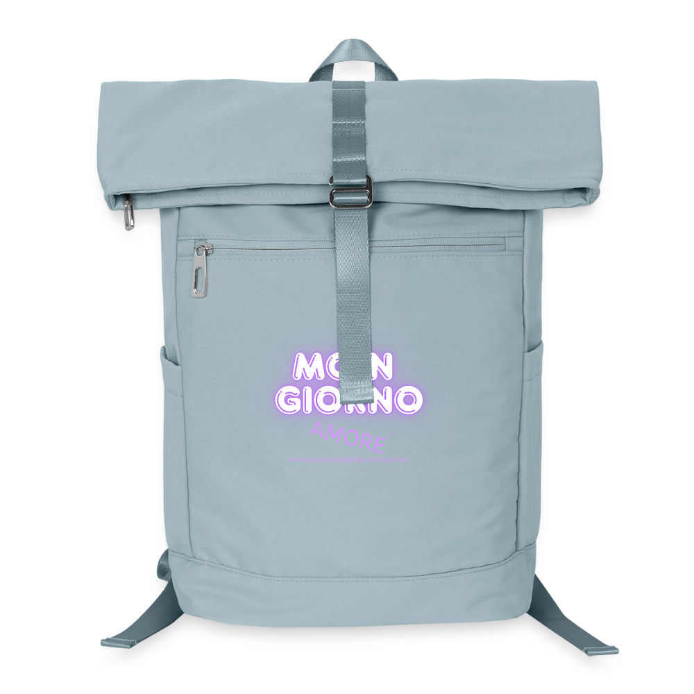 Glückskrieger Premium Rucksack-Moin - ice blue