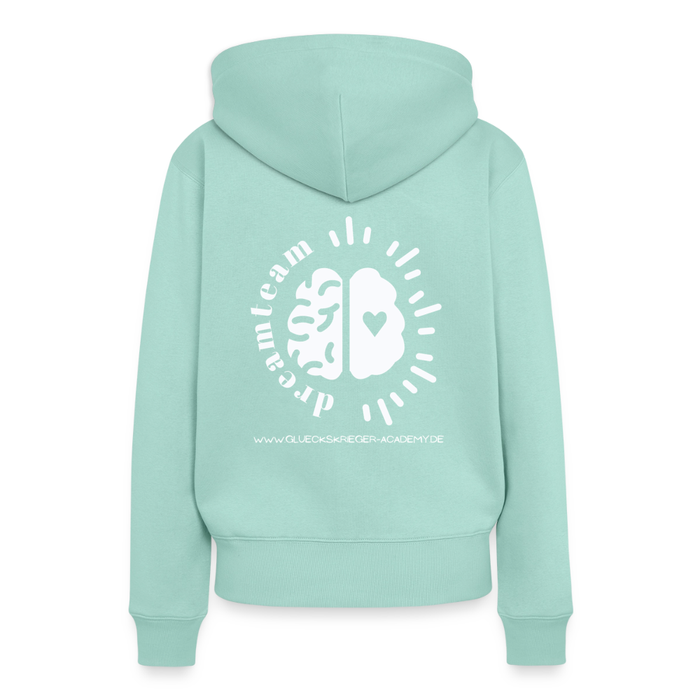 Damen Hoodies – Dreamteam - mint 