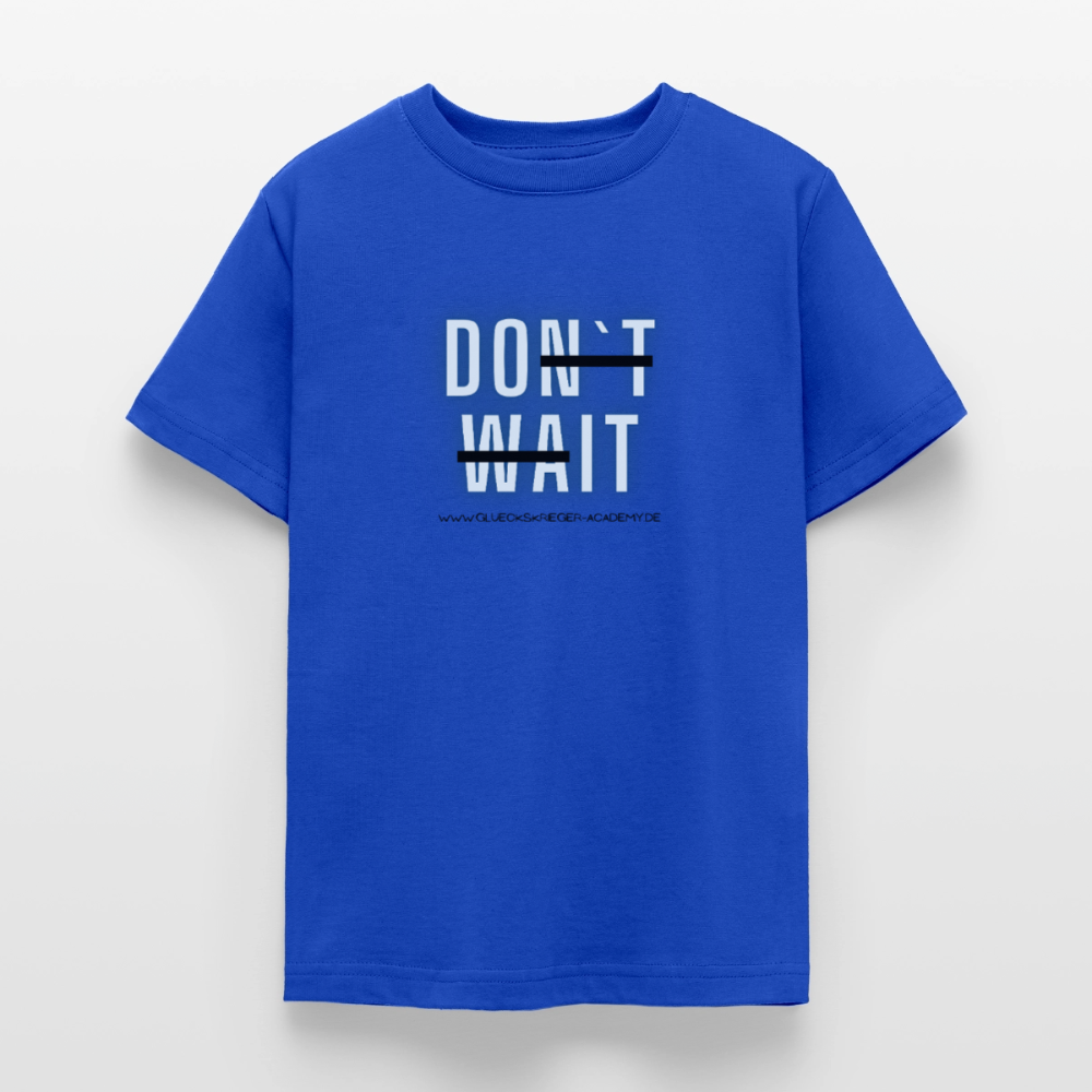 T-Shirt für Teens- Do It - royal blue