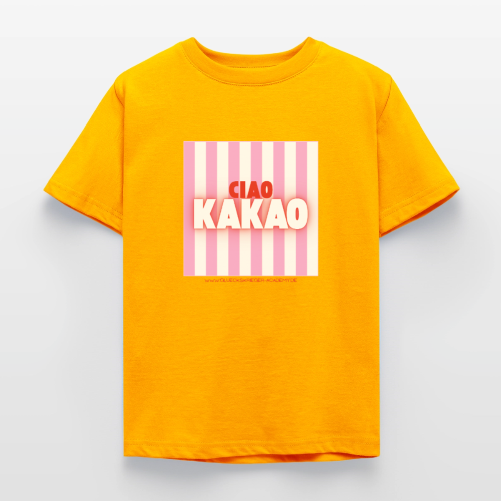 Kinder Shirt - Ciao Kakao - gold