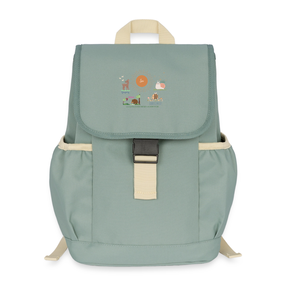 Kinder Rucksack – Mut & Selbstvertrauen für jeden Tag - stonewash green