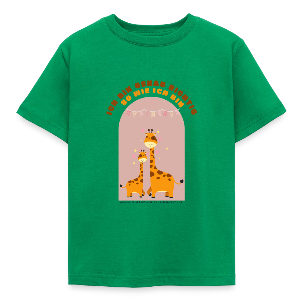 Kinder Shirt - Ich bin... - kelly green