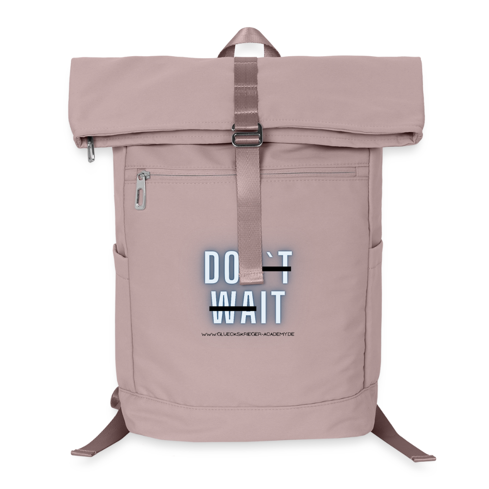 Glückskrieger Premium Rucksack-Do it - old pink 