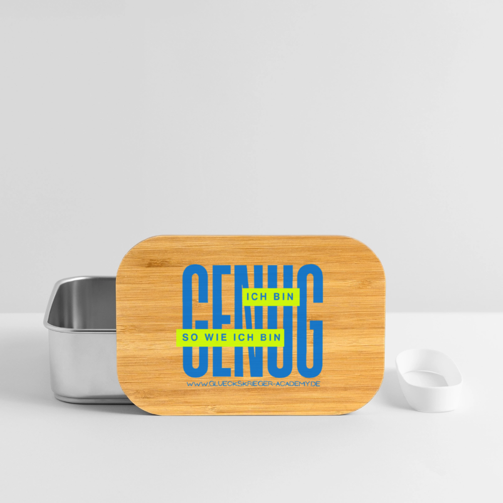 Kinder Lunchbox – Genug - silver