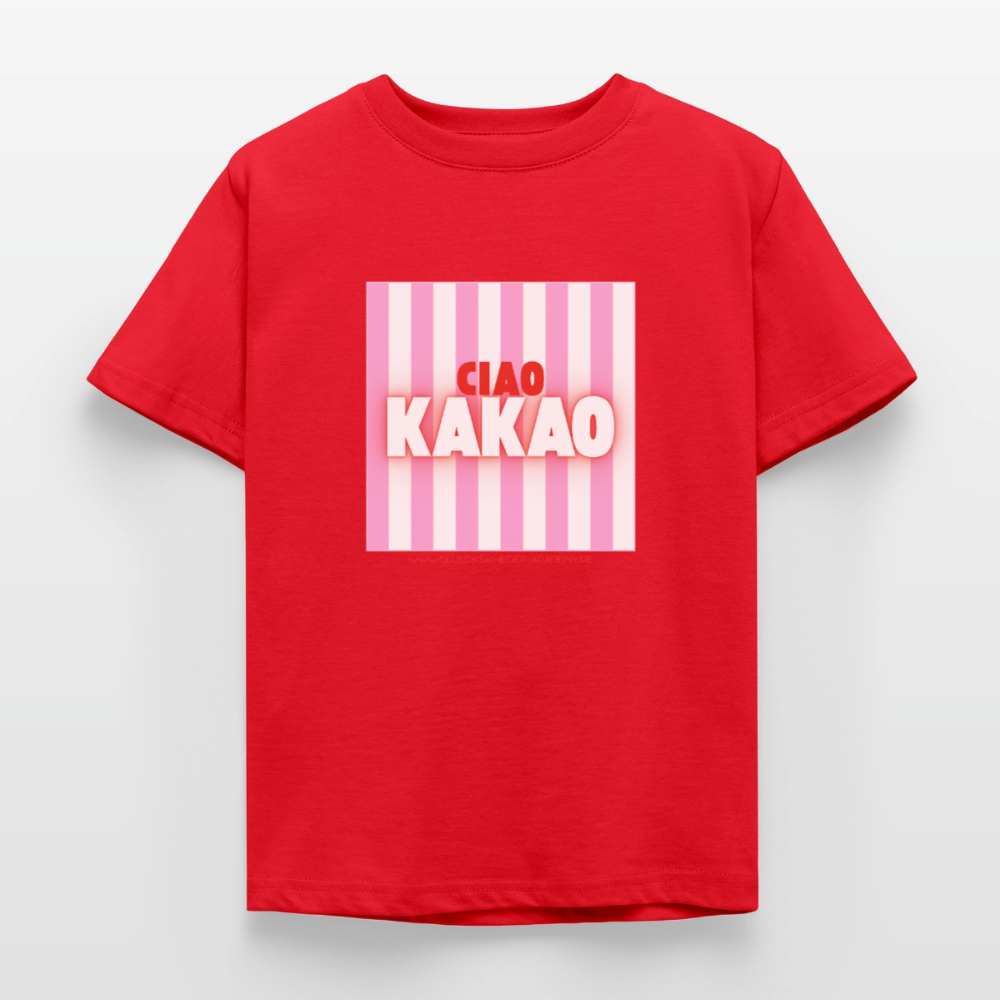 Kinder Shirt - Ciao Kakao - red