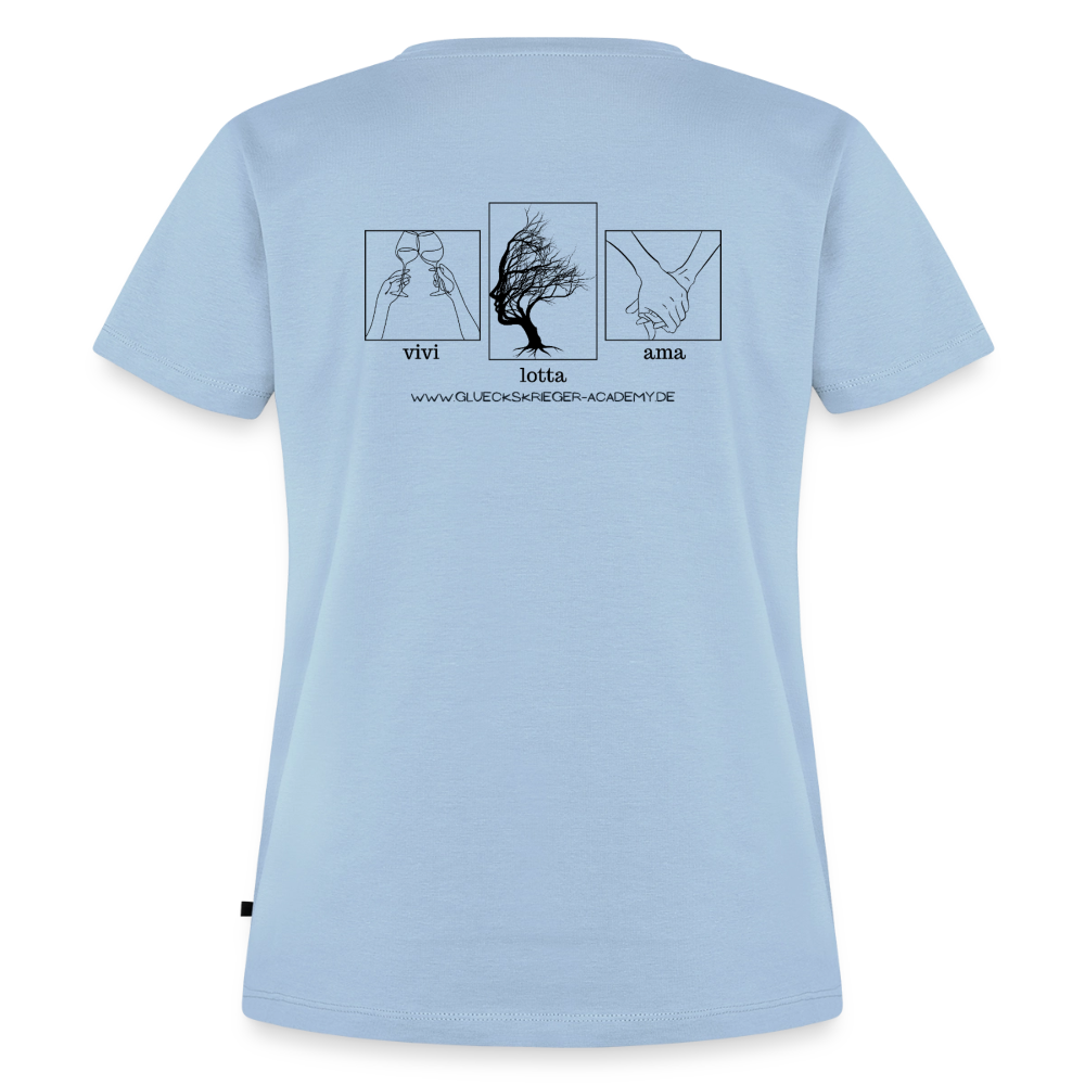 Damen Shirt 2- vivi - light blue