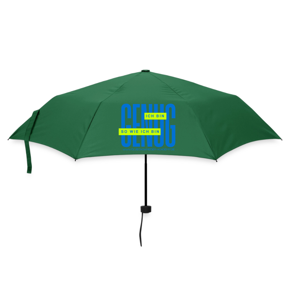 Glückskrieger Regenschirm – Stark durch jedes Wetter - bottlegreen