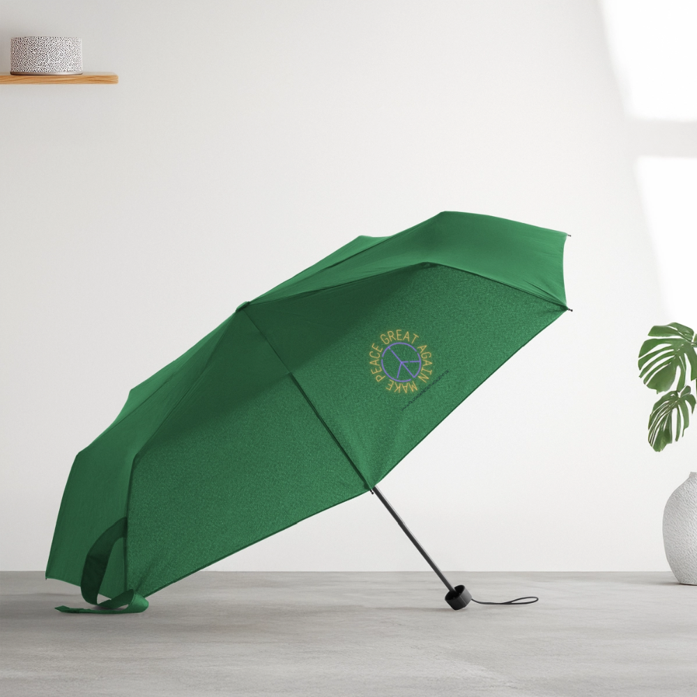 Glückskrieger Regenschirm – Stark durch jedes Wetter - bottlegreen