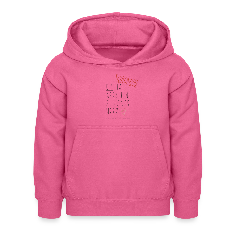 Glückskrieger Hoodie – Herz - pink