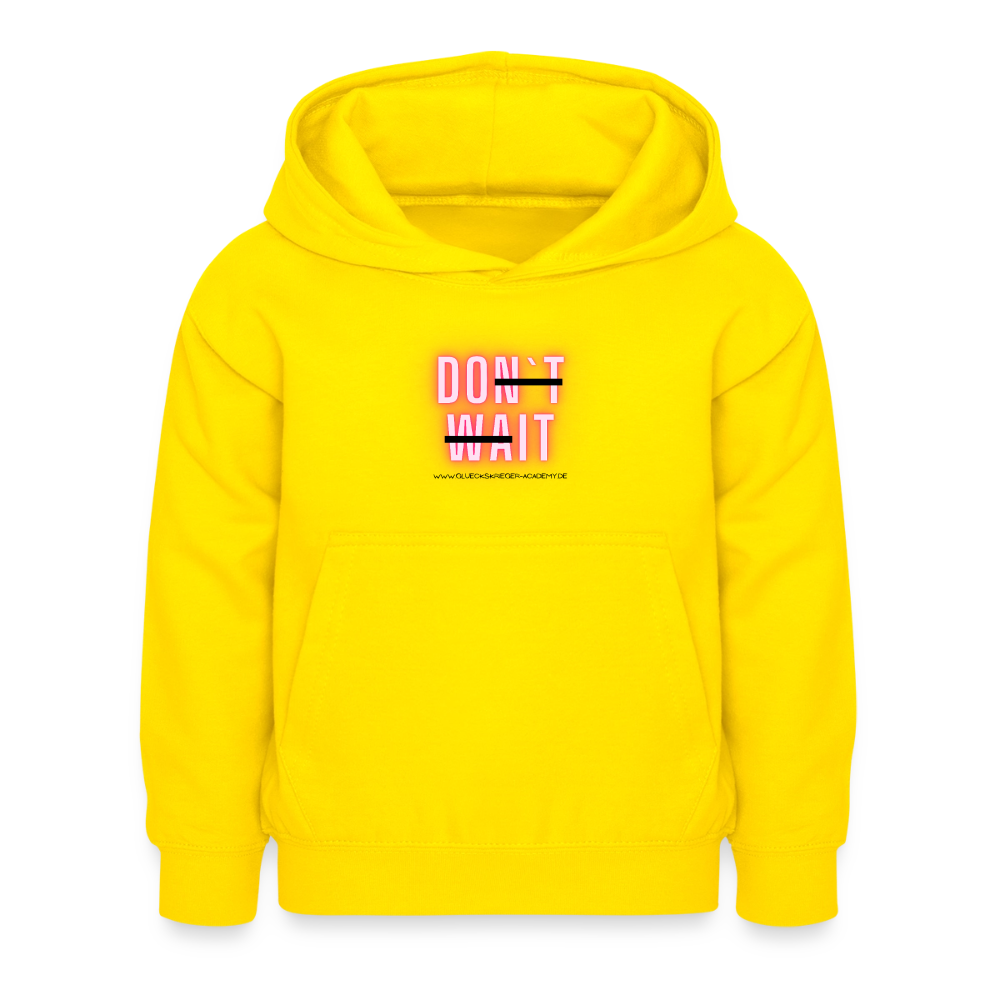 Glückskrieger Hoodie – Do it - yellow